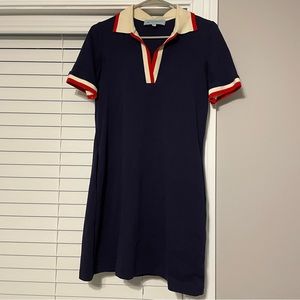 Tuckernuck navy polo dress